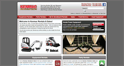 Desktop Screenshot of kenmacrental.com